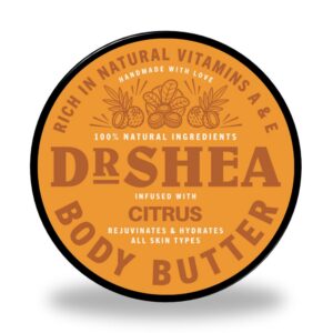 About Us Citrus Shea Body Butter