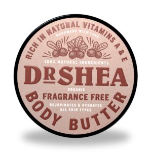 About Us Fragrance Free Shea Body Butter