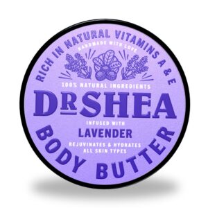About Us Dr Shea Lavender Body Butter