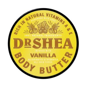 About Us Vanilla Shea Body Butter